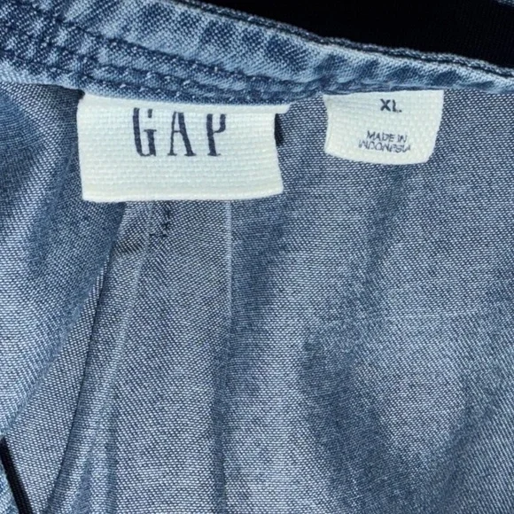 GAP Light Blue Chambray Dress - Picture 11 of 11